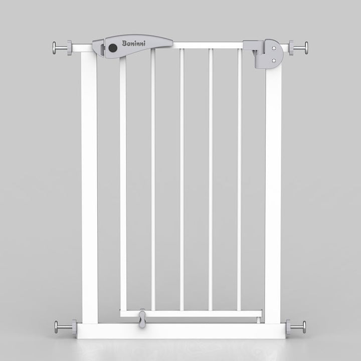 Baninni Sicherheitsbarriere Mimi, von 58 bis 67 cm, Farbe: Weiss