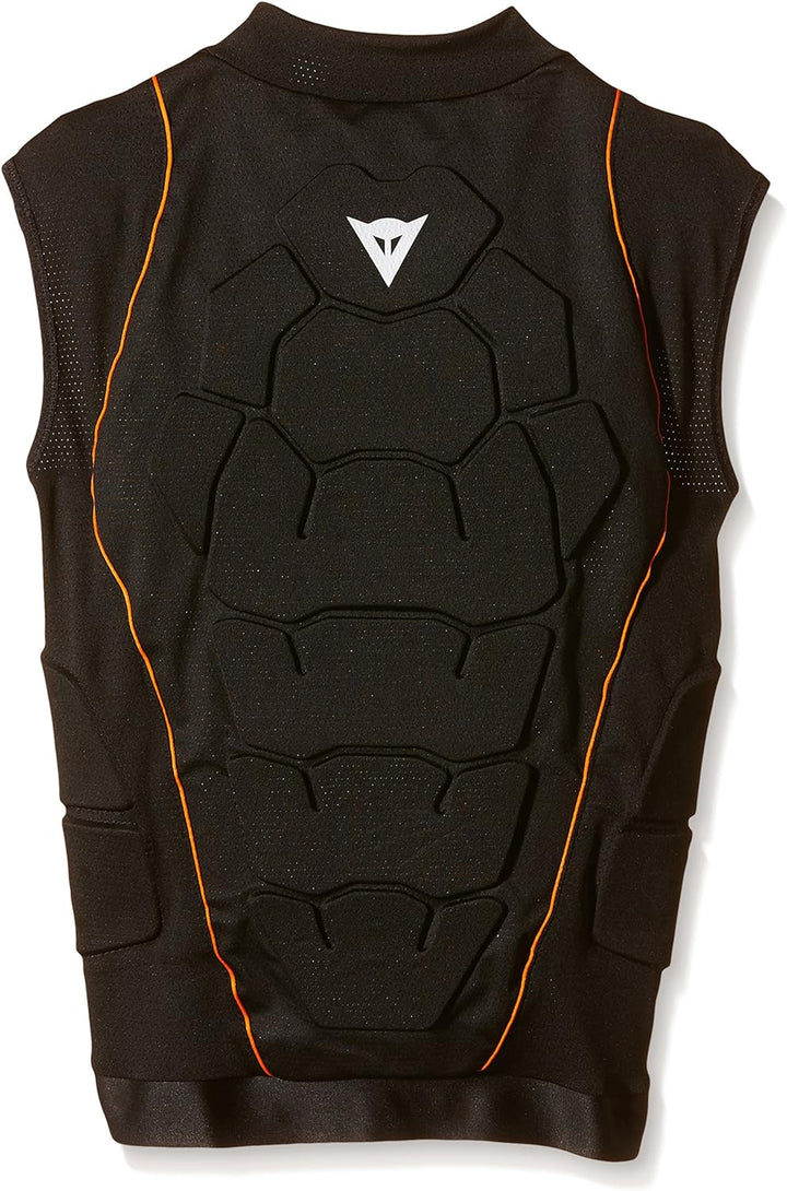 Dainese Kinder Protektorweste Ski Waistcoat Soft Flex S Schwarz/Orange, S Schwarz/Orange