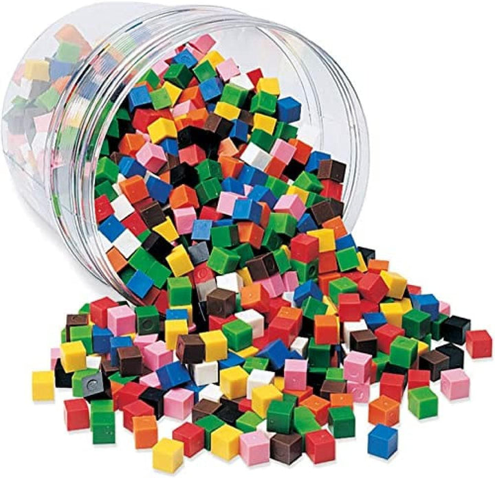 Learning Resources 1-Zentimeter-Würfel (Set mit 1000 Stück), Klein, 1