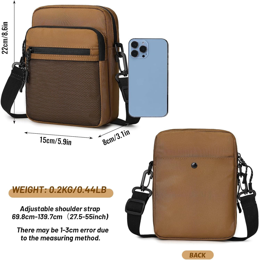 Lohol Klein Umhängetasche für Herren &amp; Damen, Schultertasche Messenger Bag Sling Tasche Crossbody Ta