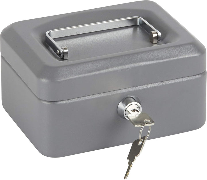 ARREGUI Elegant C9216 Geldkassette aus Stahl | Geldbox | 15 cm breit | Abschliessbare Kasse mit Geld