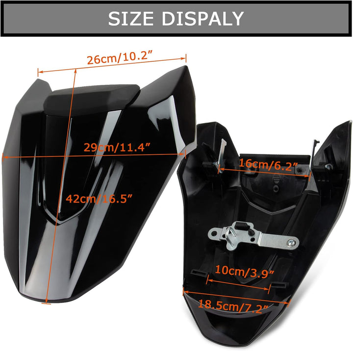 Soziusabdeckung Rücksitzbezug für CB650R CBR650R 2021 2022 2023 PSLER Sitzkappe Heckverkleidung Moto