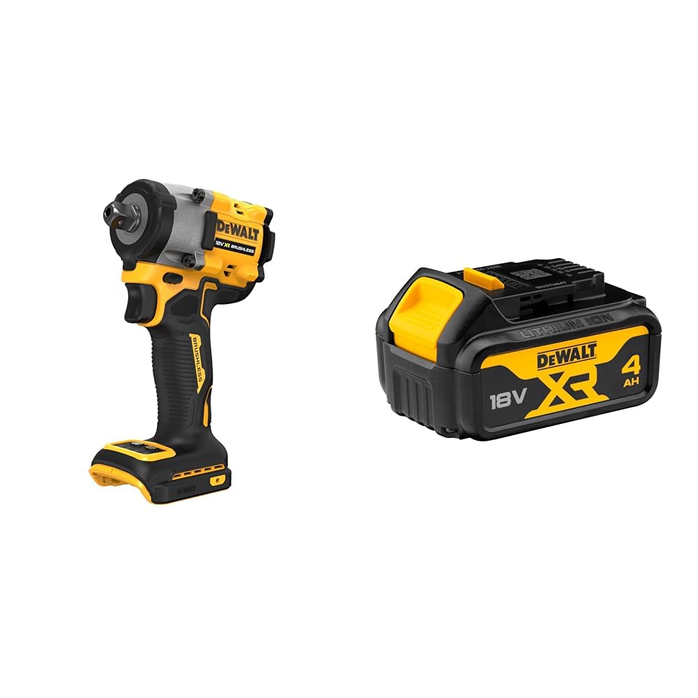 Dewalt XR Akku-Schlagschrauber DCF922N, DCB182 Bundle mit 4.0 Ah XR Li-Ion Akku, Bundle mit 4.0 Ah X