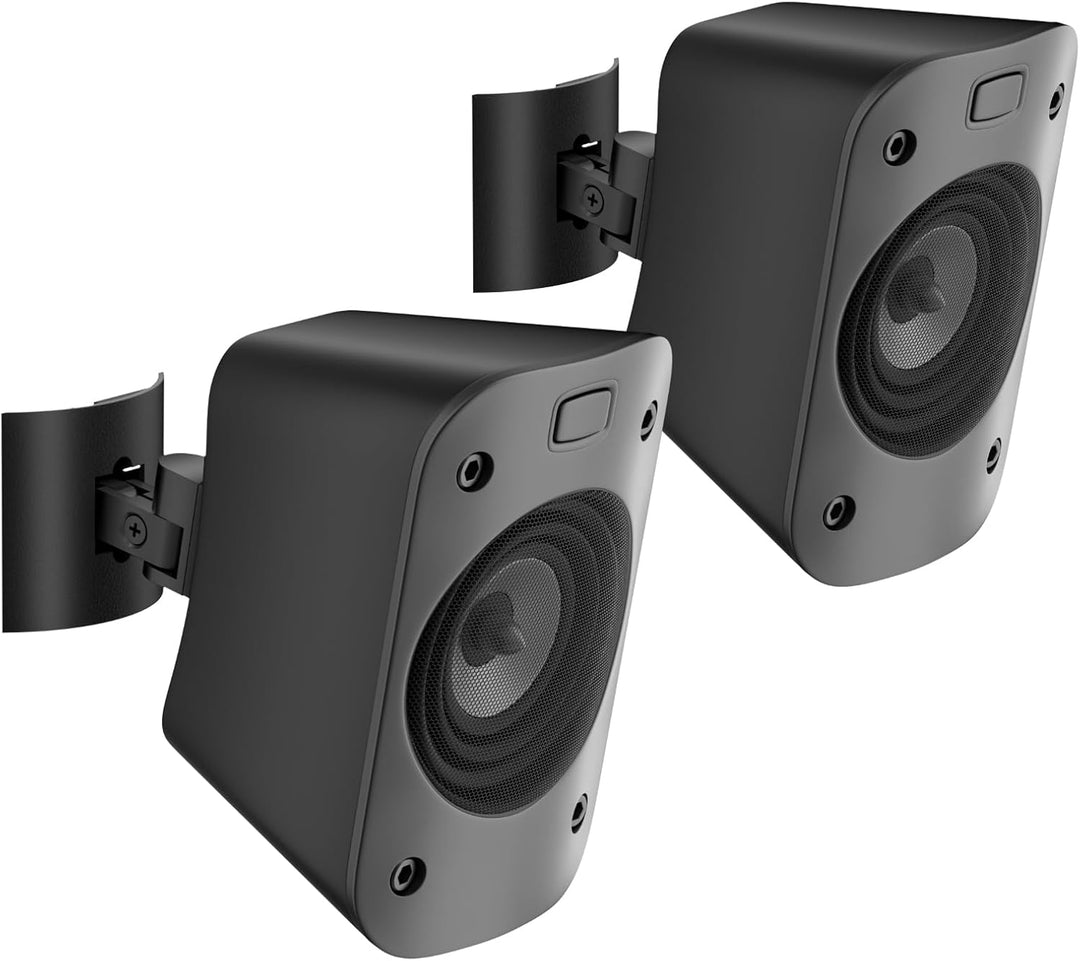 YIWAN Wand- und Deckenhalterung für Logitech Z906 5.1 Surround Sound Syestem Satellitenlautsprecher,