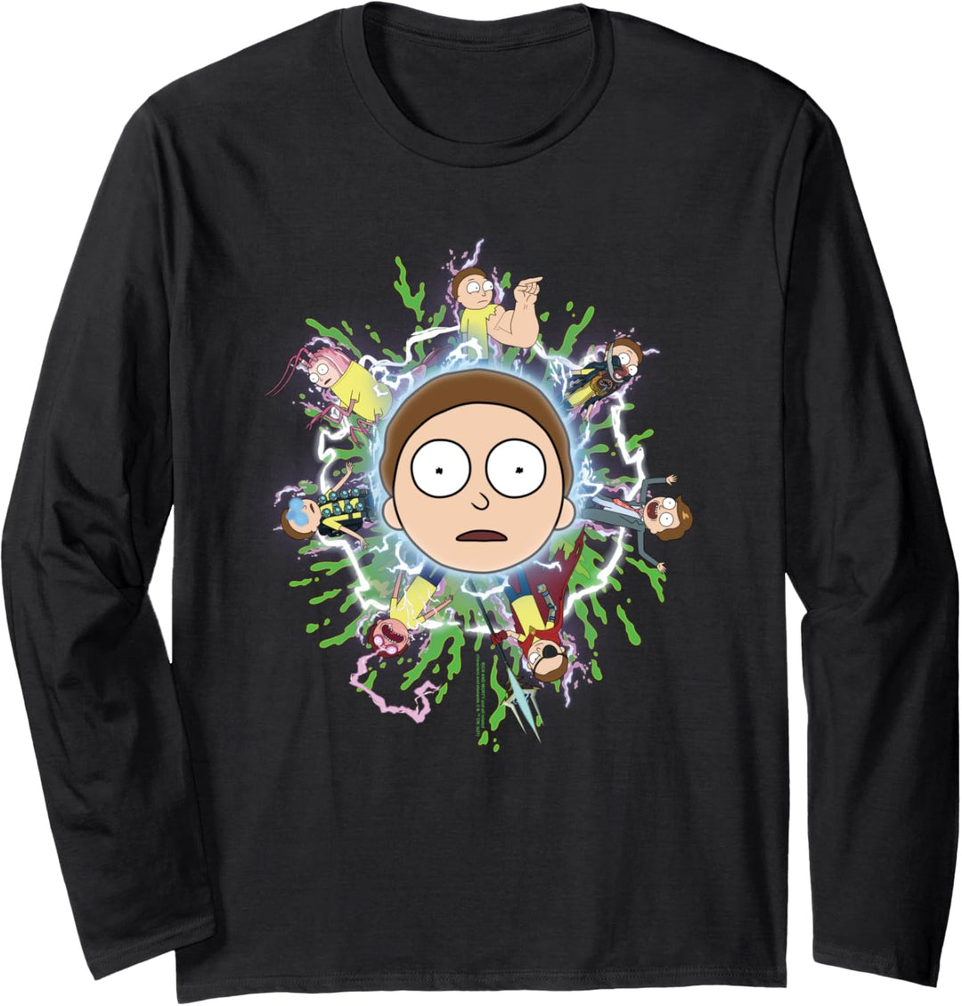 Rick and Morty Multiple Morty Langarmshirt