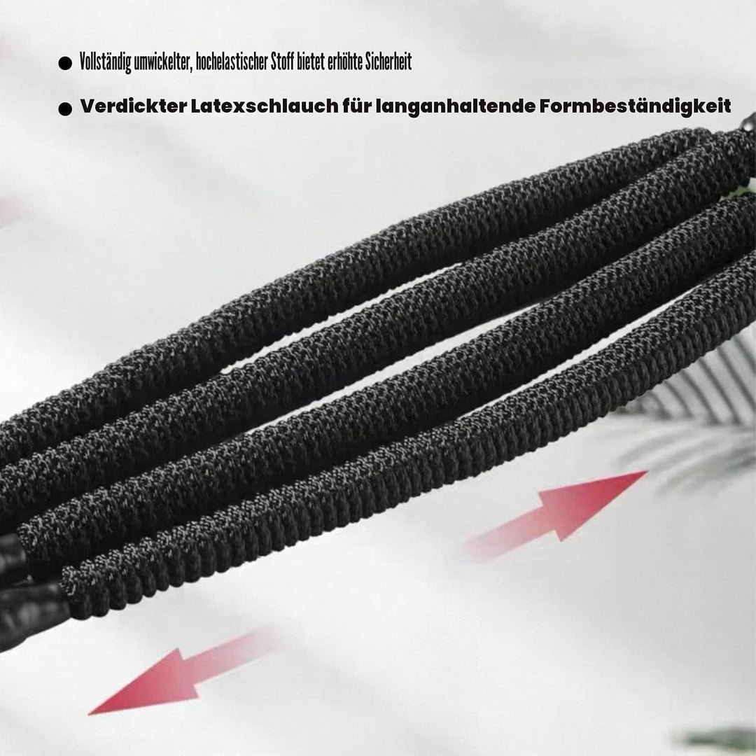 Bauchtrainer für Zuhause, Expander Fitness, Multifunktions Bauch Trainingsgerät, Widerstandsband mit