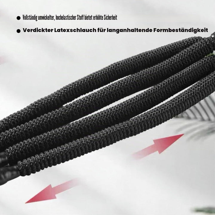 Bauchtrainer für Zuhause, Expander Fitness, Multifunktions Bauch Trainingsgerät, Widerstandsband mit