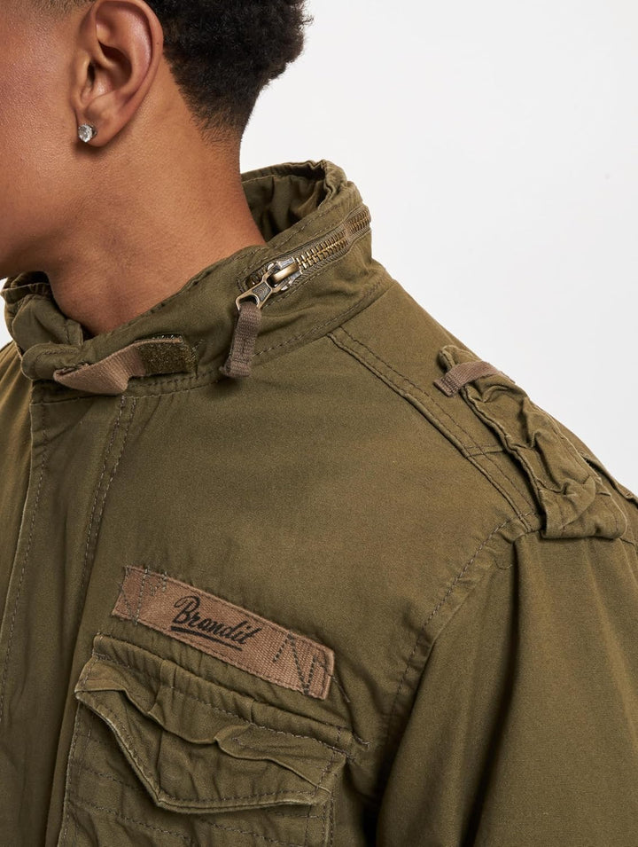 Brandit M65 Giant Herren Jacke Parka Winterjacke S Grün (Oliv 1), S Grün (Oliv 1)