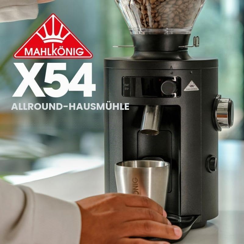 Mahlkönig X54 Home Kaffeemühle, 35 Mahlgradeinstellungen, elektrische Mühle, schwarz