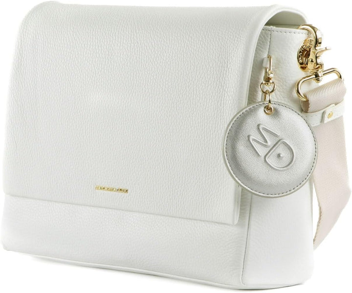 Mandarina Duck Damen Mellow Leather Tasche Optical White, Optical White