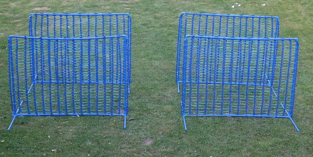 4X Hoopers Zaun „Blue Gate”/Gatter - NADAC Hoopers Agility Gerät – Hoopers Agility Gate