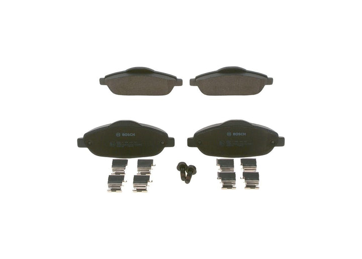 Bosch BP1173 Bremsbeläge - Vorderachse - ECE-R90 Zertifizierung - vier Bremsbeläge pro Set