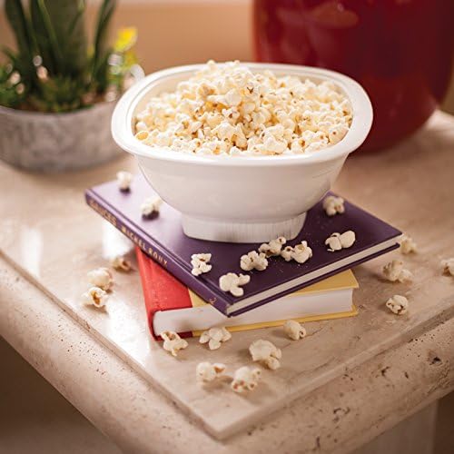 Nordic Ware Popcorn Popper, Kunststoff, Wei, 12 Cup