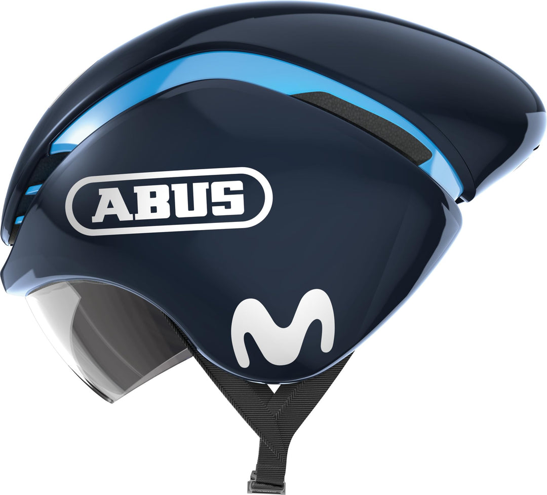 ABUS Zeitfahrhelm GameChanger TT - Aerodynamischer Fahrradhelm mit optimalen Ventilationseigenschaft