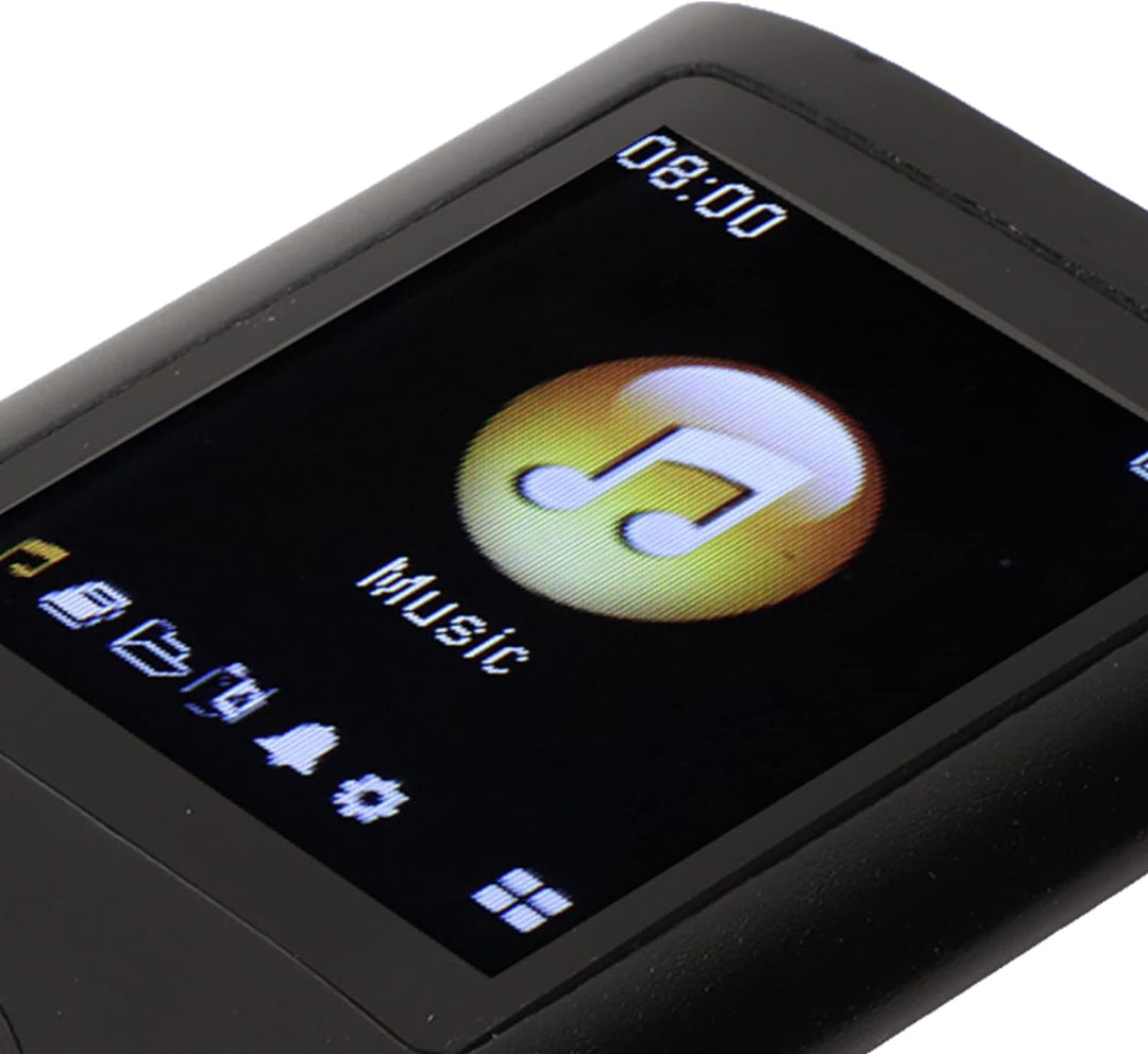 Yctze MP3/MP4-Player, Tragbarer Musikplayer mit Kopfhörer, 1,8-Zoll-HD-Bildschirm, Unterstützt Bis z