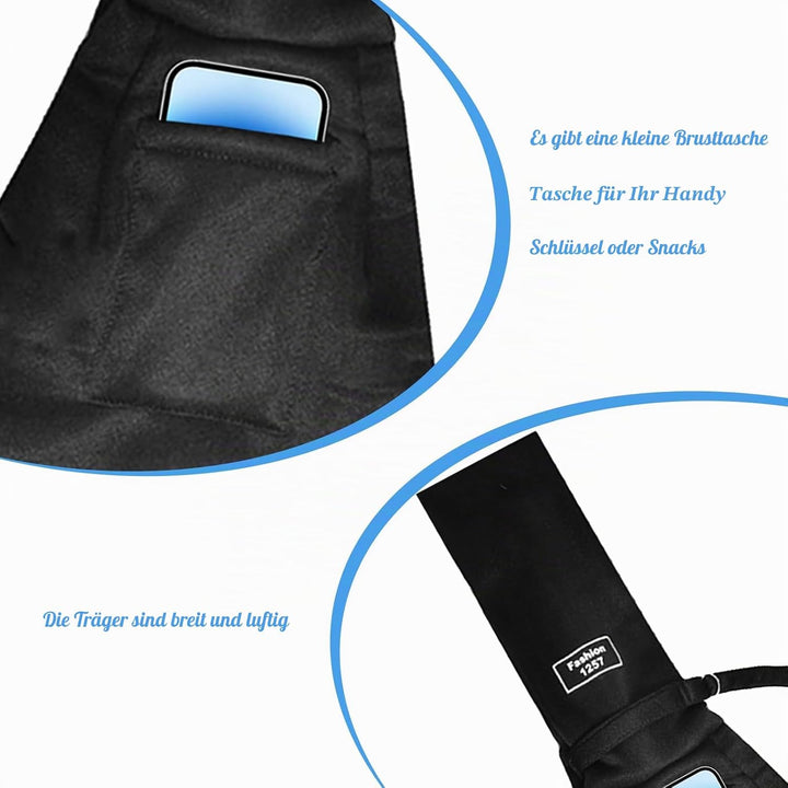 Hundetasche, Verstellbarer Schultergurt Hundetragetasche, Hundetragetasche bis 15 Kg, Hundetasche fü
