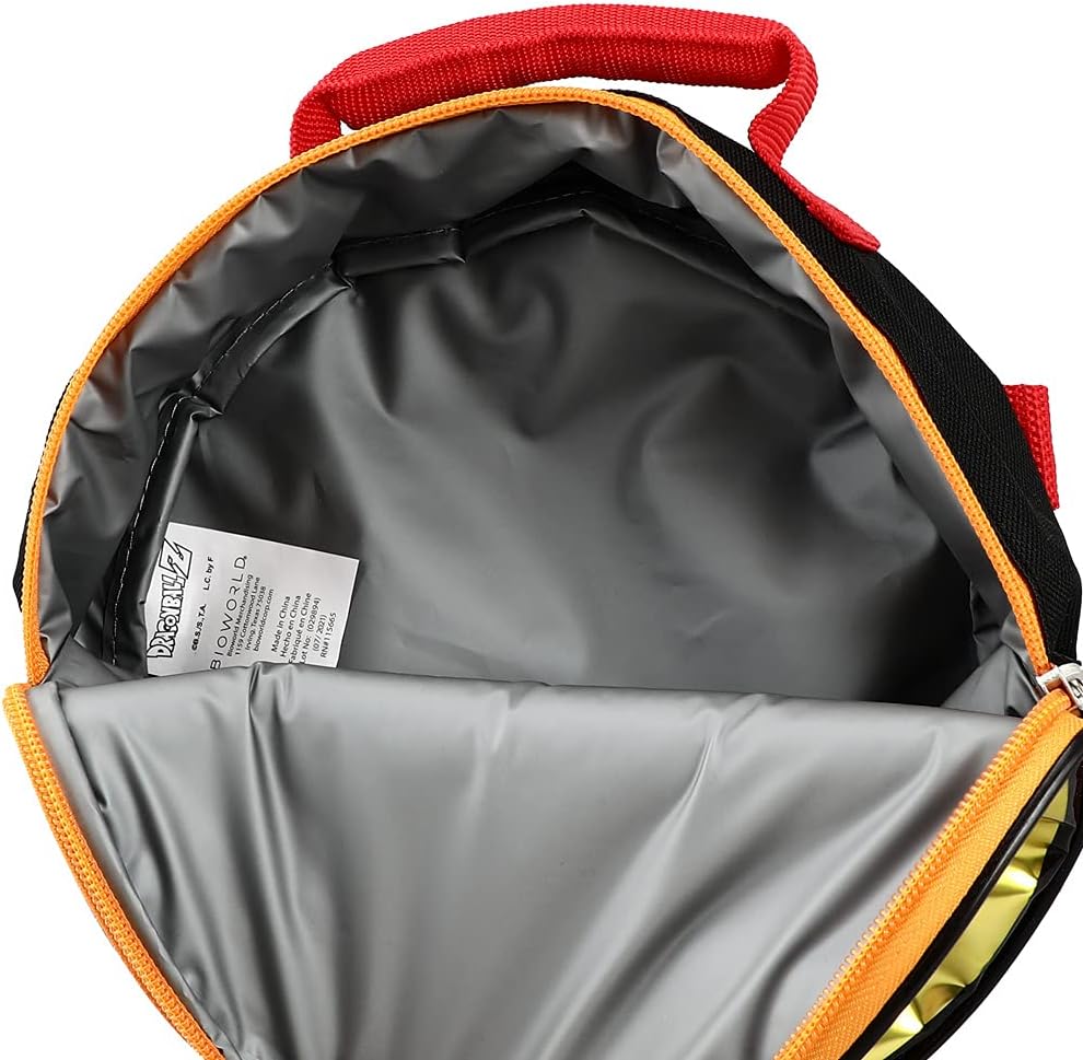 Dragon Ball Z Sublimierter Rucksack und Lunchtasche