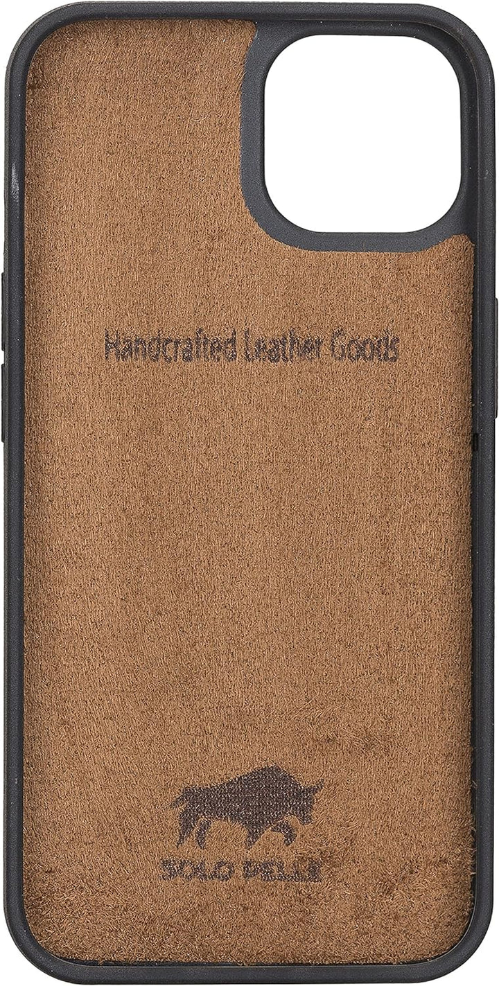 Solo Pelle Lederhülle für das iPhone 13 in 6.1 Zoll Stanford Case Leder Hülle Ledertasche Backcover