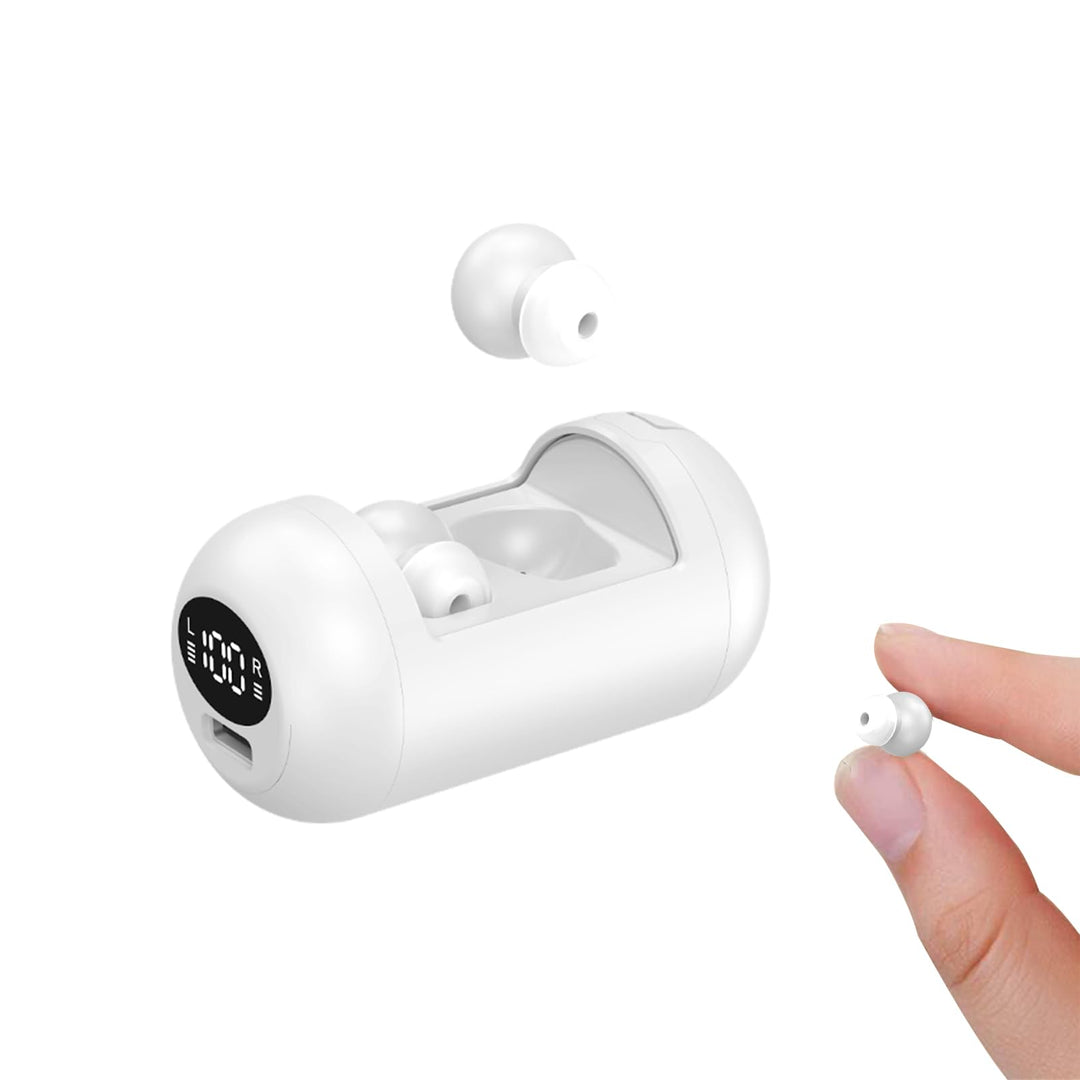 Mini Kopfhörer Kabellos Bluetooth Klein zum Schlafen Unsichtbar In Ear Schlaf Bluetooth Seitenschläf