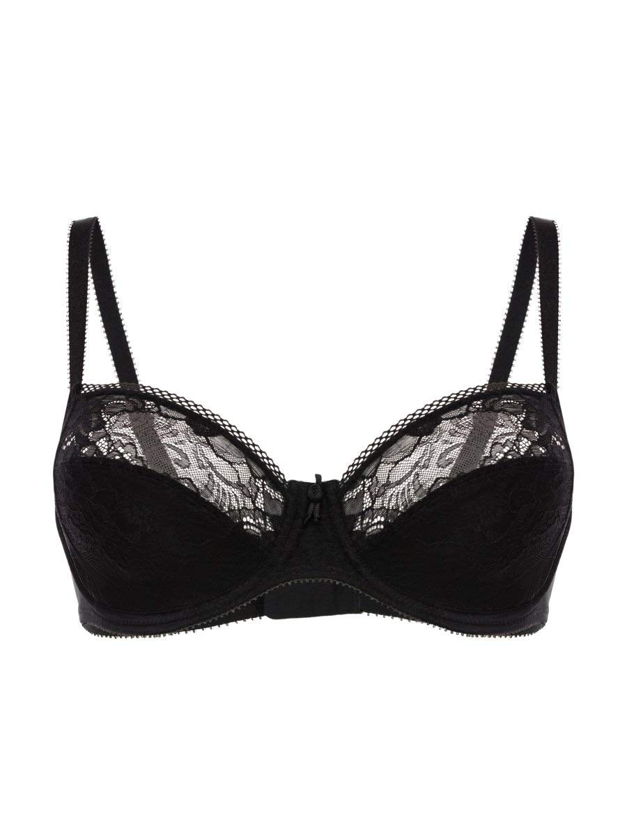 Conturelle Bügel-BH 805822 Secret Garden 85D Schwarz, 85D Schwarz