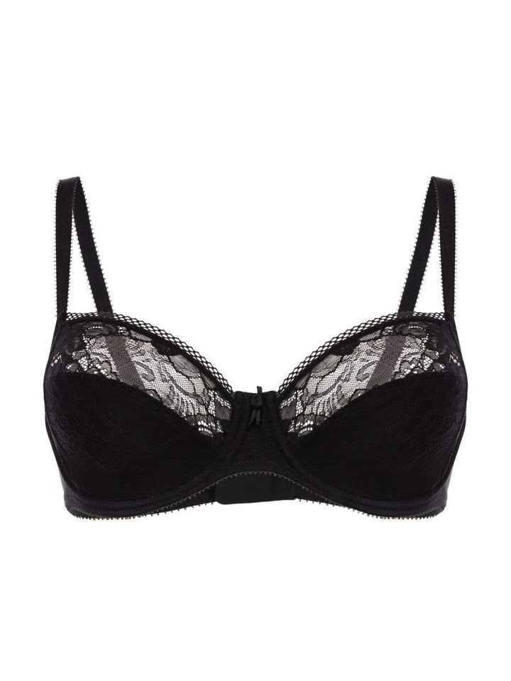 Conturelle Bügel-BH 805822 Secret Garden 85D Schwarz, 85D Schwarz
