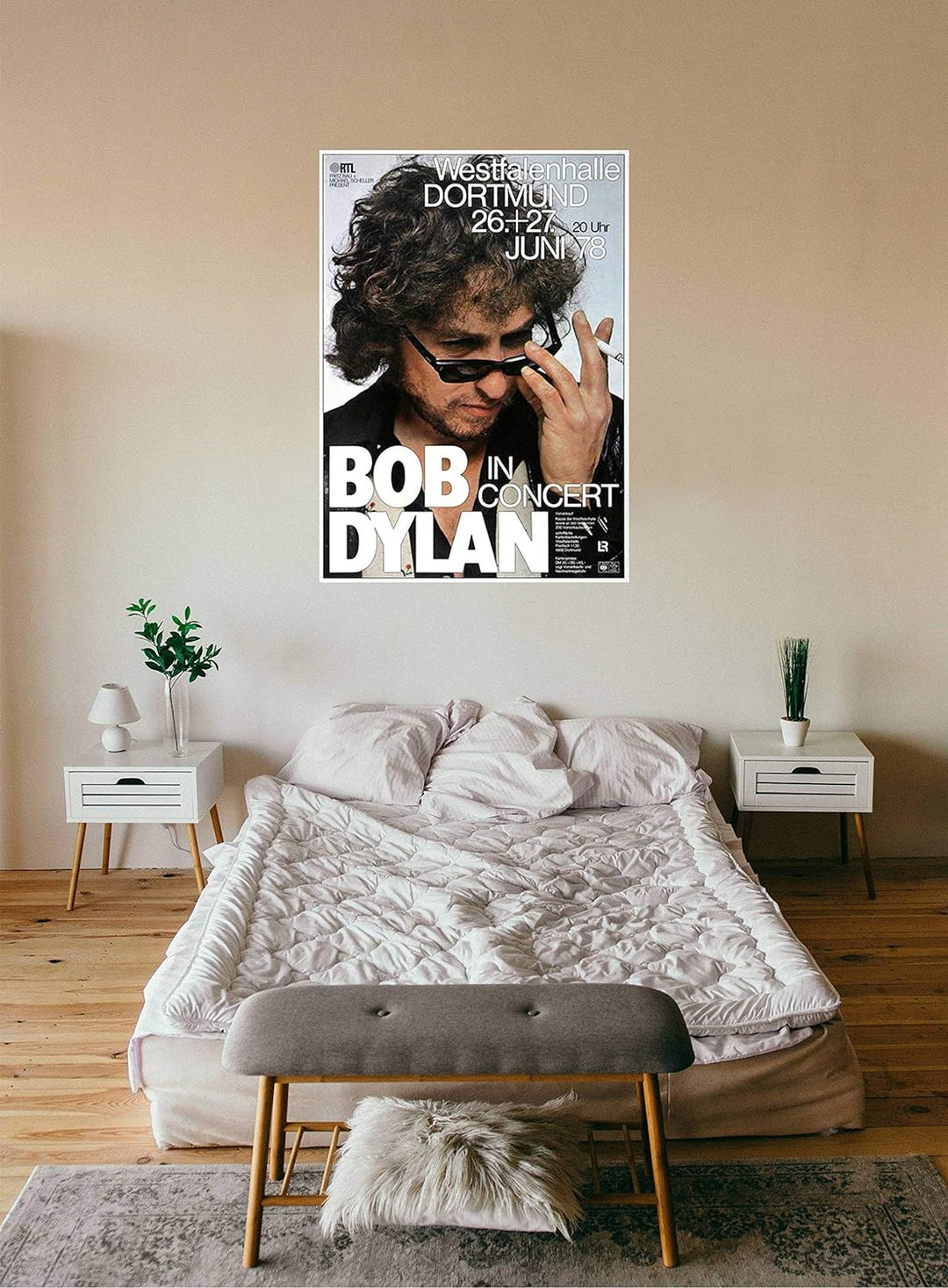 Bob Dylan and His Band - Street Legal, Dortmund 1978 » Konzertplakat/Premium Poster | Live Konzert V