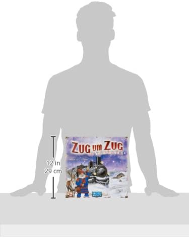 Asmodee | Days of Wonder | Zug um Zug – Skandinavien | Familienspiel | Brettspiel | 2-3 Spieler | Ab