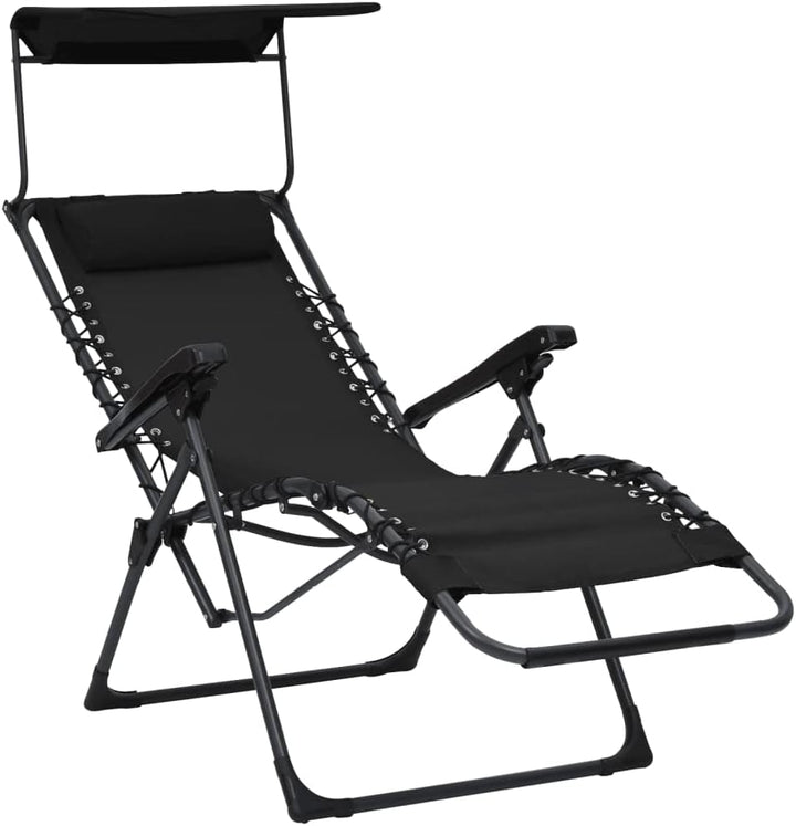 vidaXL 2X Liegestuhl Klappbar Gartenstuhl Sonnenliege Relaxliege Gartenliege Strandliege Campingstuh