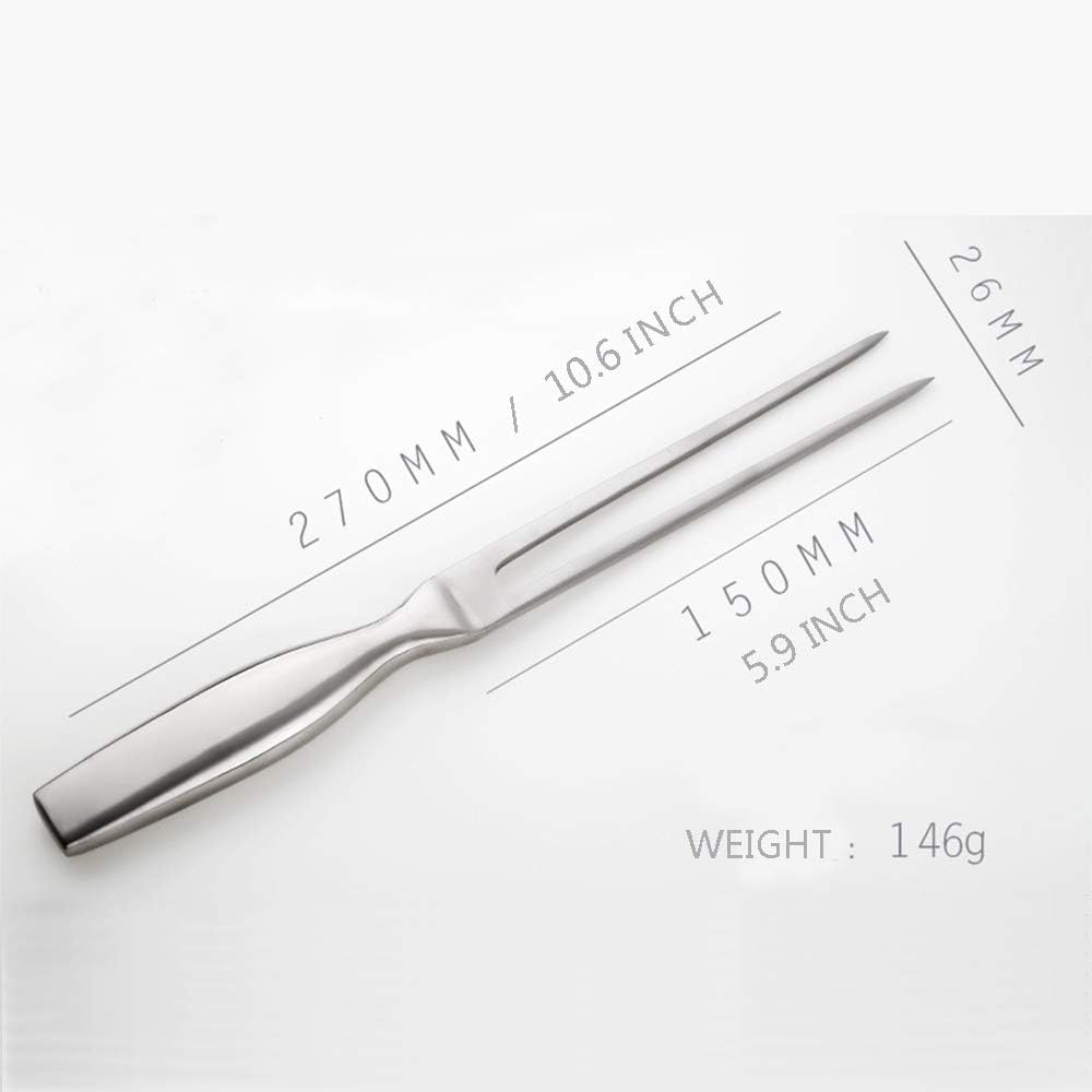 Kilajojo Fleisch- und Tranchiergabel aus Edelstahl, 26,9 cm, 2 Stück je Set