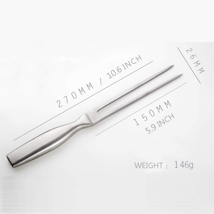 Kilajojo Fleisch- und Tranchiergabel aus Edelstahl, 26,9 cm, 2 Stück je Set