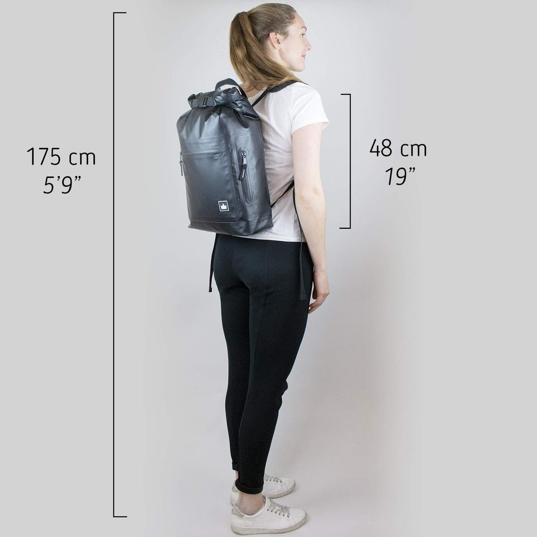 The Friendly Swede Laptop Rucksack Wasserdicht mit 13 Zoll Laptopfach - GRANEBERG City Tagesrucksack