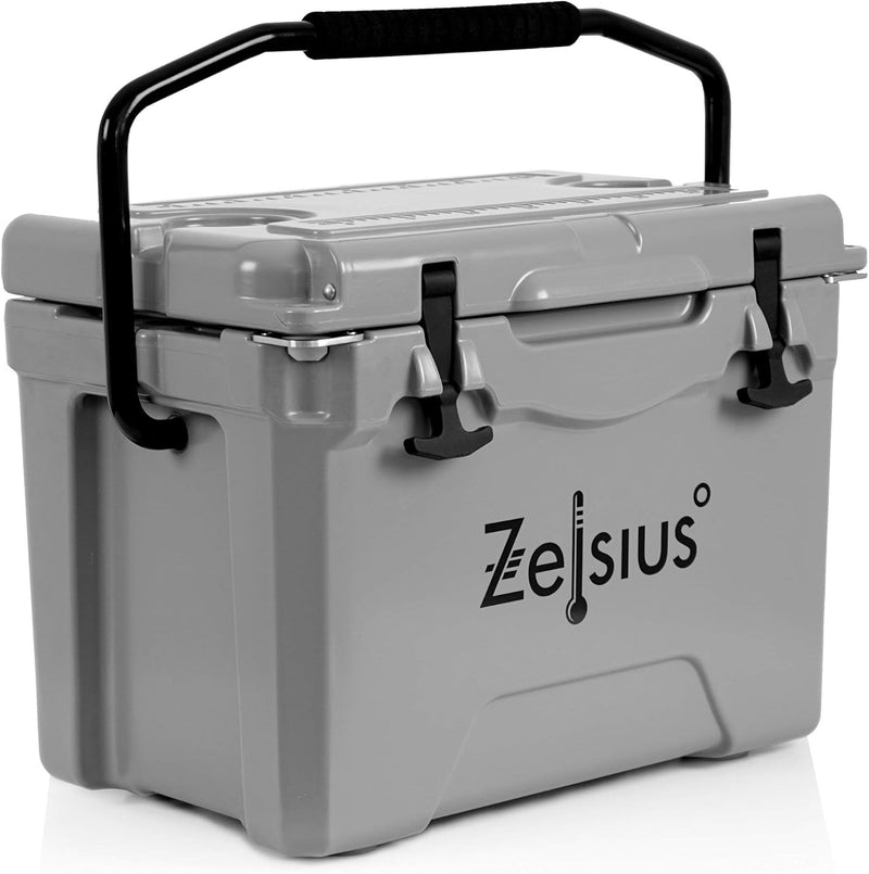 Zelsius Kühlbox 25 Liter | Coolbox | Tragbare Cooling Box ideal für Auto Camping Urlaub Angeln Freiz