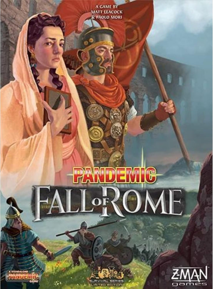 Z-Man Games ZMG7124 Brettspiel, Spiel,, 1. Standalone Game Pandemic: The Fall of Rom, Pandemic: The