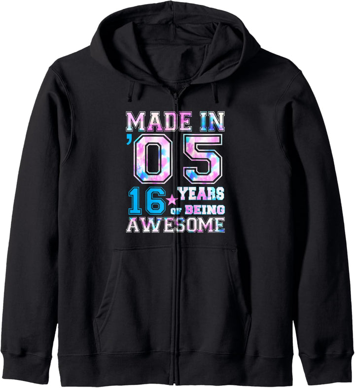 16 Year Old Girl Gifts For 16th Birthday Gift Born In 2005 Kapuzenjacke
