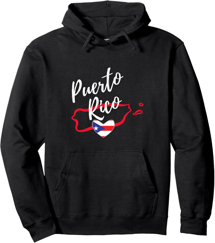 Puerto Rico Flag PR Flag Design Pullover Hoodie