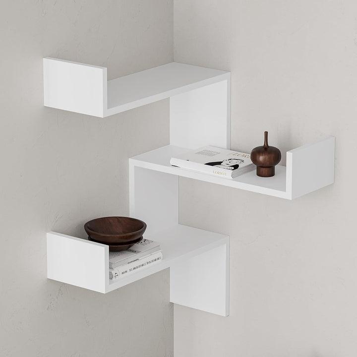 Luksa Bücherregal mit 3 Etagen | für Wohnzimmer, Büro und mehr | einfache Montage | 60 x 90 x 22 cm
