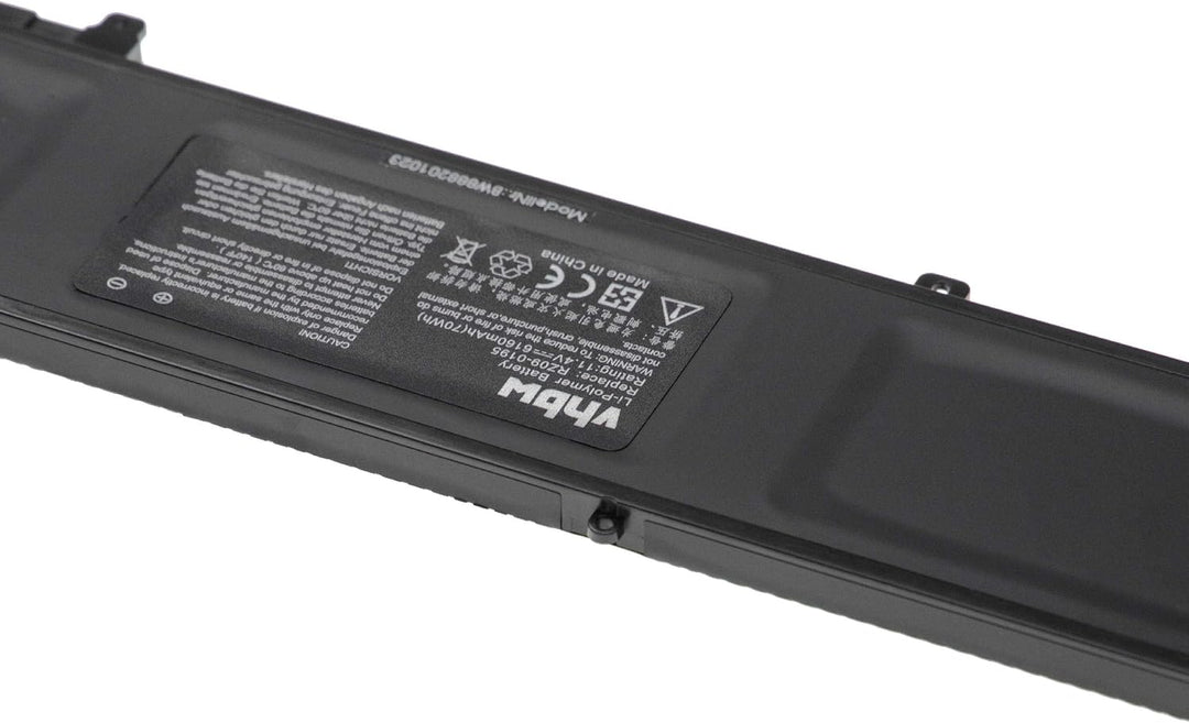 vhbw Akku kompatibel mit Razer RZ09-01952E72, RZ09-01952E72-R3U1, RZ09-01952E73, RZ09-01953E52 Noteb