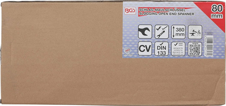 BGS 35280 | Schlag-Maulschlüssel | SW 80 mm Schlüsselweite: 80 mm, Schlüsselweite: 80 mm