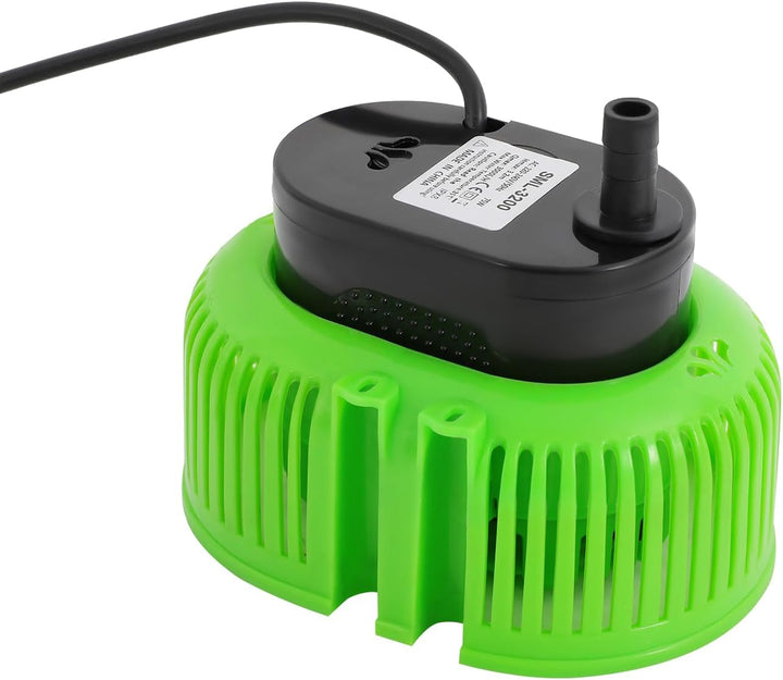 Pool Pumpe 75W Planschbecken Filterpumpe mit Wasserleitung, Anschlüsse, IPX8 Filterpumpe Pool für Te