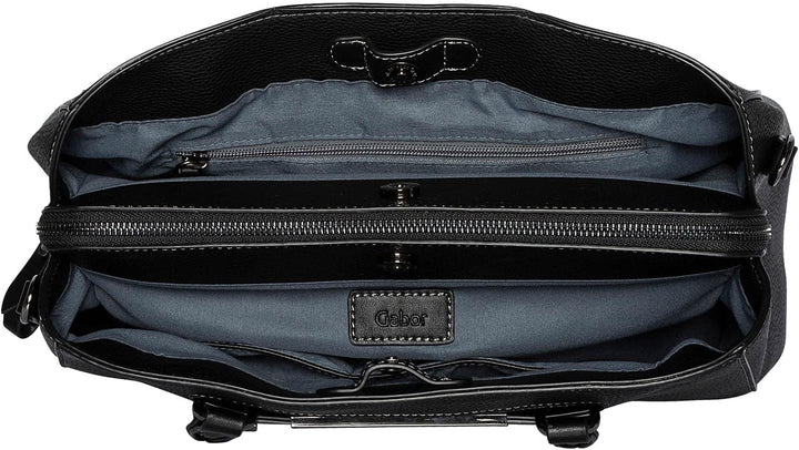 Gabor Tasche Damen, Lora, 40x10,5x29,5 cm, Gabor Tasche Damen Schwarz, Schwarz