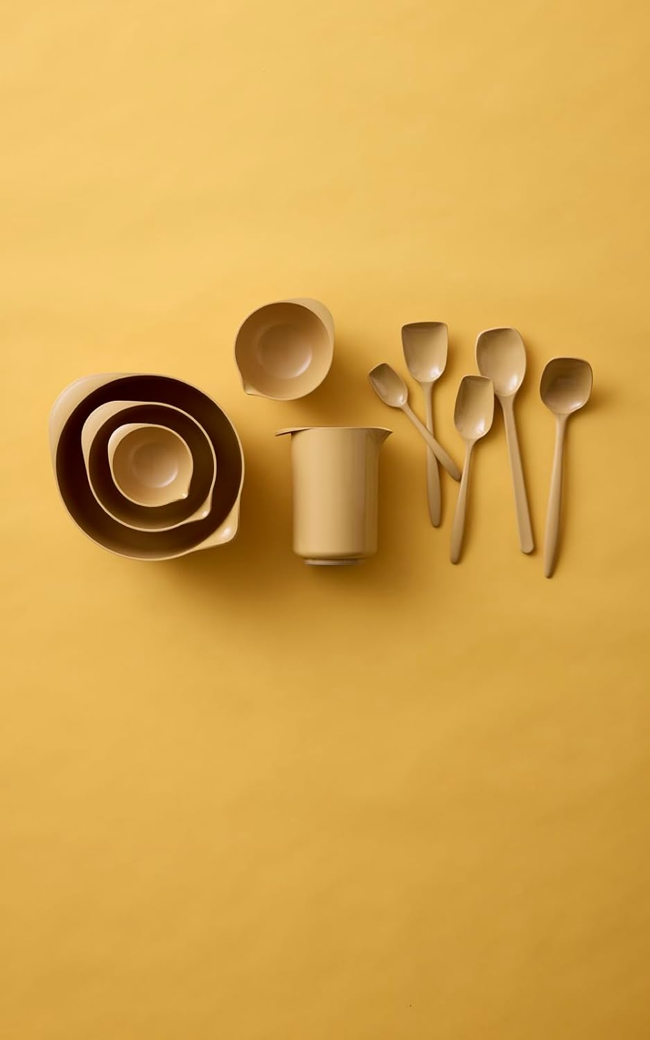 Rosti Classic Kochlöffel Set 4-Teilig, Hochwertiges Küchenhelfer Set mit 3 Kochlöffel & 1 Backlöffel