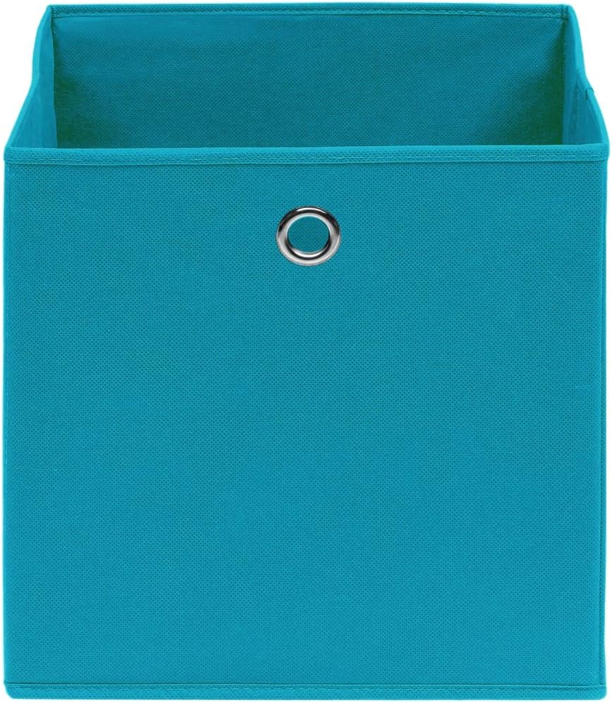 WIFESE 10 Stück Aufbewahrungsbox 32X32X32 cm Faltbox Mit Fingerloch Storage Boxes Faltbarer Organize