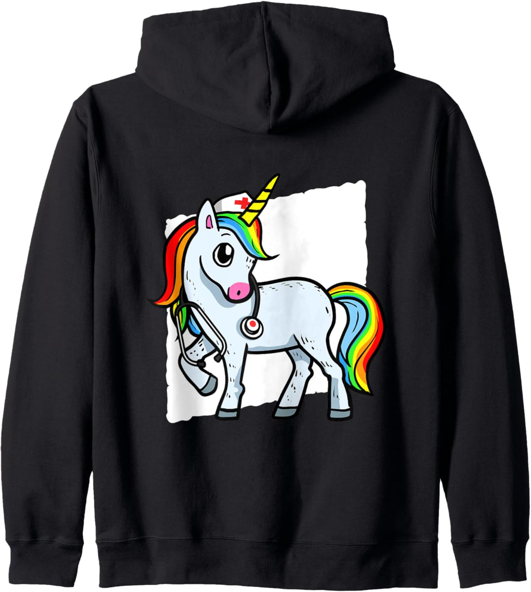 Lustiges Krankenschwester Geschenk Pflegerin Einhorn Kapuzenjacke