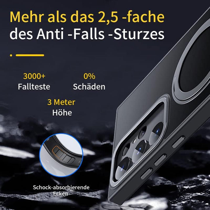 Hülle für Samsung Galaxy S23 Ultra 6.8" Handyhülle [Stark Magnetisch][Kompatibel mit MagSafe][360°Un