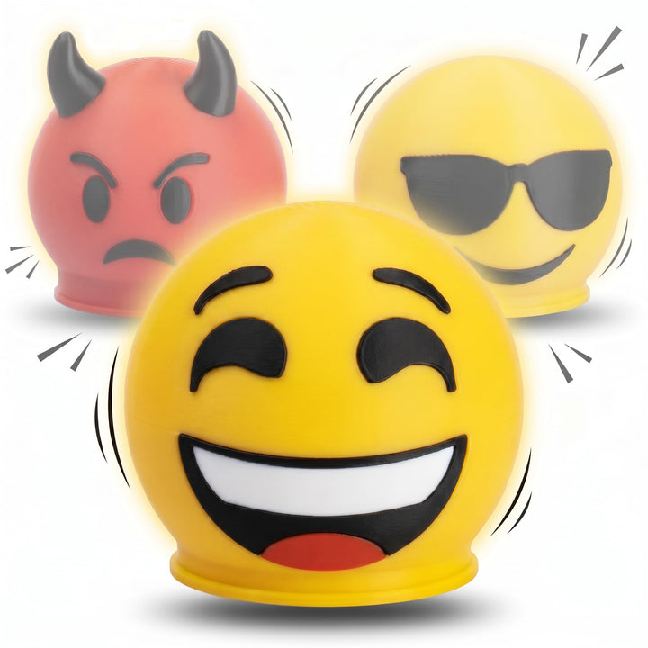 Anhängerkupplung Abdeckung Smiley – Lustige AHK Schutzkappe für 50 mm Kugelkopf – Universal für Auto