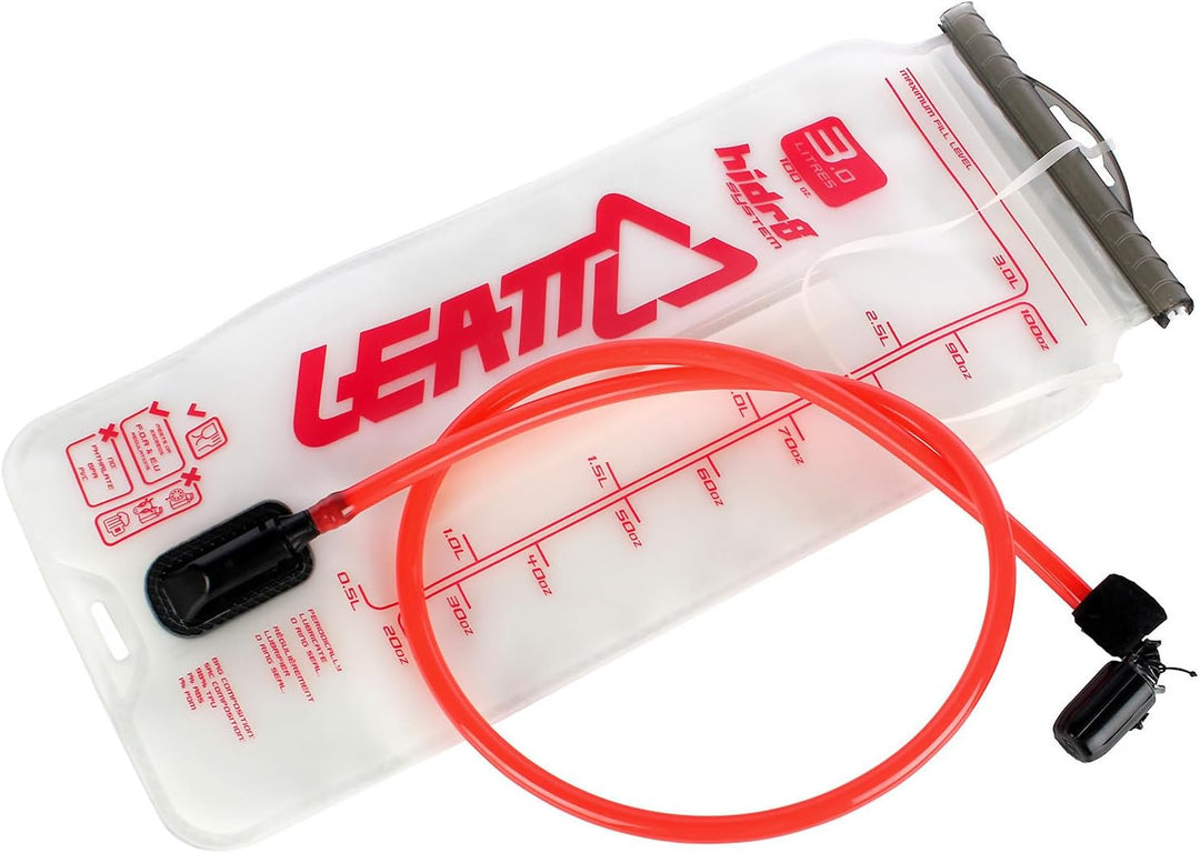 Leatt Flat Cleantech Wasserblase Einheitsgrösse durchsichtig, Einheitsgrösse durchsichtig
