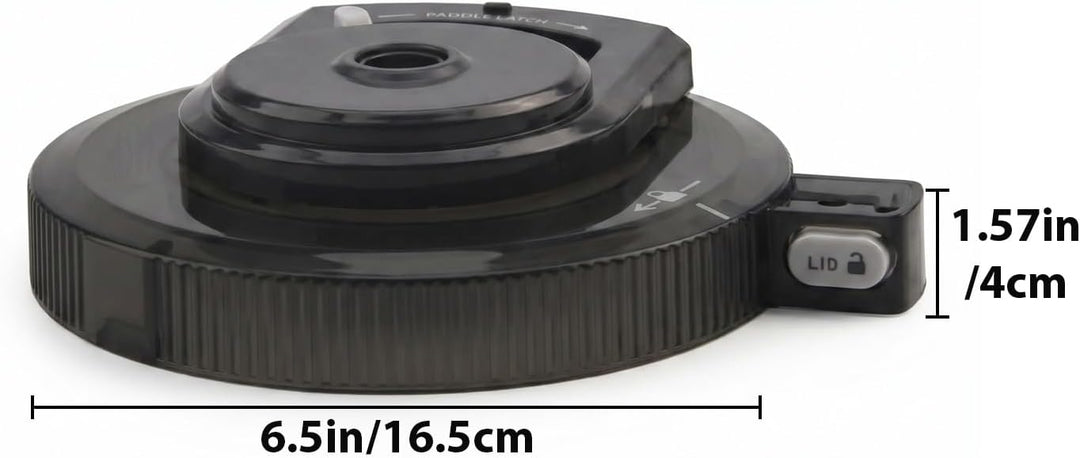 Ersatzdeckel für NC500 Serie Eismaschine, Eismaschine Aussenschalendeckel, Auslaufsicher, Kompatibel