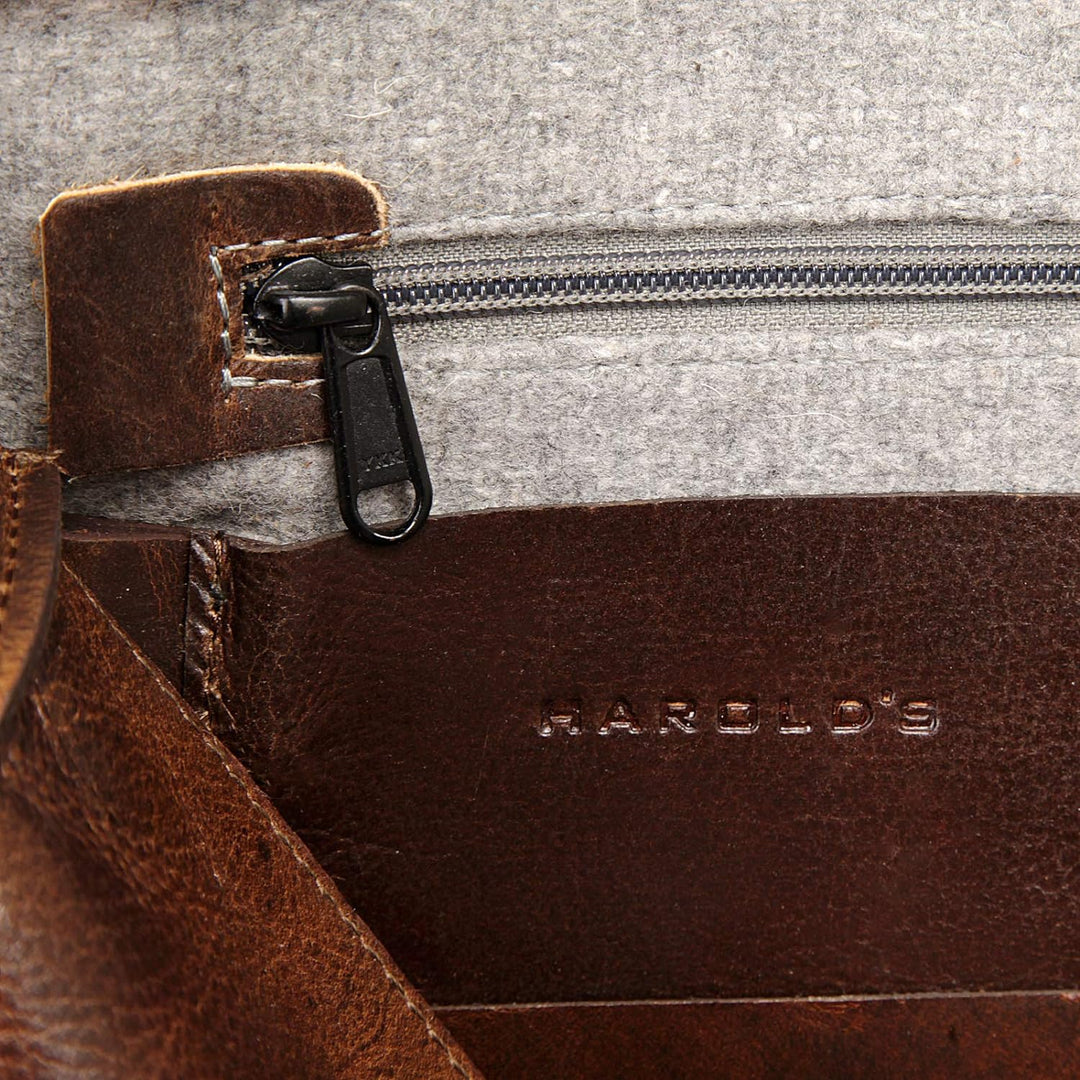 Harold's Aberdeen Messenger Leder 40 cm Laptopfach