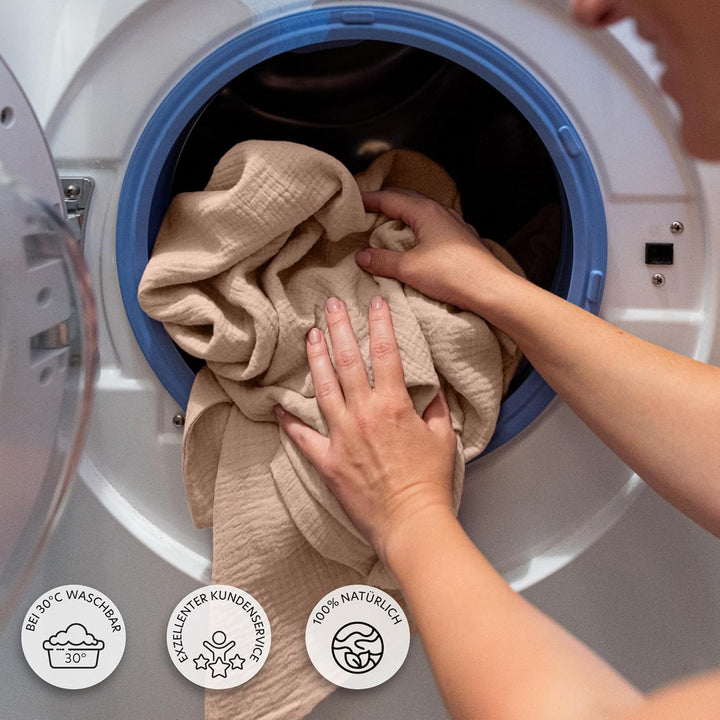 lilimaus Betthimmel Babybett in 12 Farben [inkl. Himmelstange] - Himmel Babybett aus 100% Baumwolle