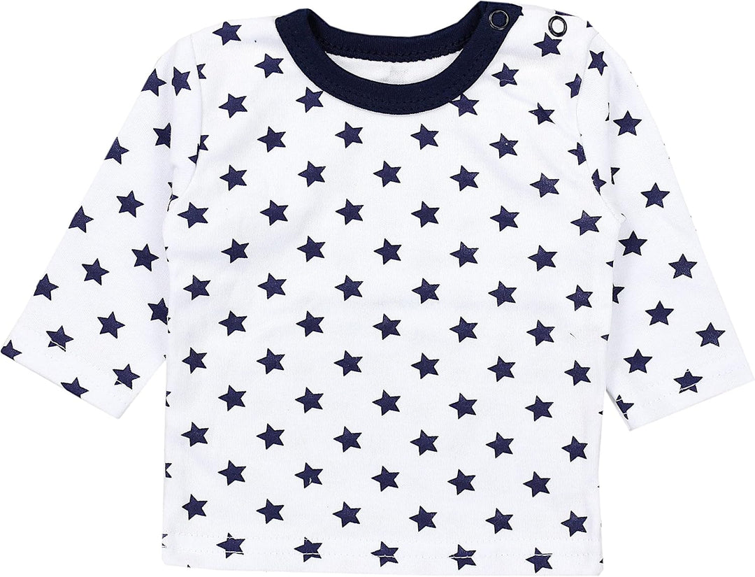 TupTam Baby Jungen Langarmshirt 5er Set 80 Mehrfarbig 10, 80 Mehrfarbig 10